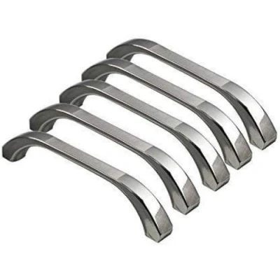 Image of Angela homestyle TM 64/96/128/160 mm Stainless Steel Furniture Knob Handle Cupboard Drawer Handle, Steel, silver, 96