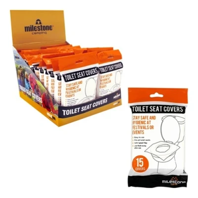 Image of Milestone 15PK Toilet Seat Covers