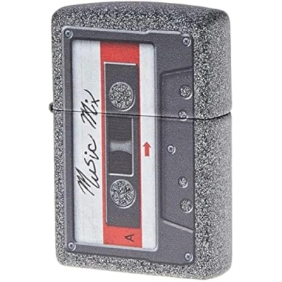 Image of Zippo Lighter, Brass, Iron Stone, 1 x 3,5 5,5 cm