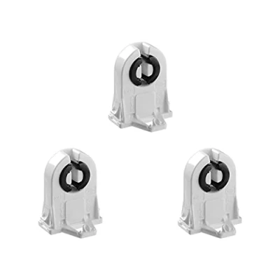 Image of Othmro T8 Fluorescent Light Holder G13 Base Non Shunted Tombstone Lamp Socket AC 500V 2A for LED Tube 7 Pcs