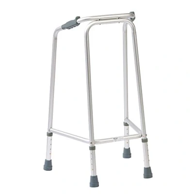 Image of NRS Healthcare Drive DeVilbiss Narrow Walking Frame N73296 Adjustable Height Medium (Eligible for VAT relief in the UK)