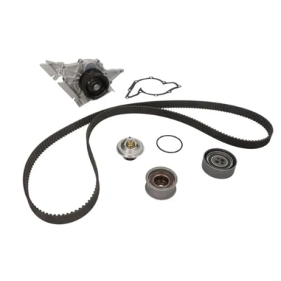 Image of 078109119A, 078109119D, 078109243K, 078109244G, 078121004H water pump + Timing Belt Kit INA 530 0161 30 with thermostat 25,4mm