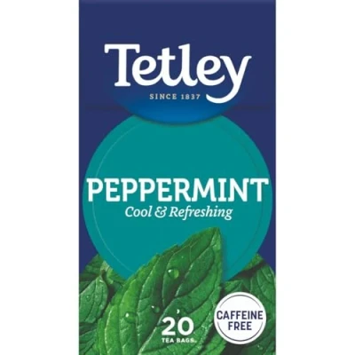 Image of Tetley Fresh Mint Pack of 4 Boxes 80 Teabags