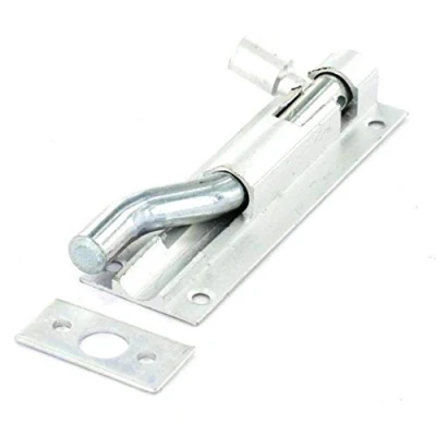 Image of Securit S1558 Aluminium Necked Door Bolt 1&quot; Wide 100mm Silver