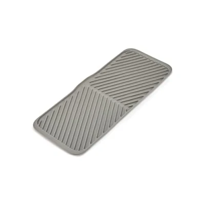 Image of Joseph Duo Foldable Draining Mat, Kitchen Sink Non Slip Drainer Board, Grey