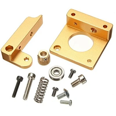 Image of DollaTek All Metal Right Hand MK8 Extruder Aluminum Frame Block DIY Kit for Reprap i3 3D Printer