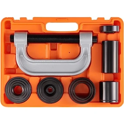 Image of VEVOR Ball Joint press Kit, 10 pcsTool C Remove and Install Tools, for Most 2WD 4WD Cars, Heavy Duty Repair Kit Automotive Repairing