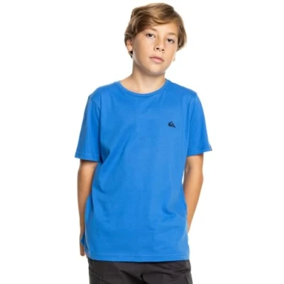 Image of Quiksilver Short Sleeved T Shirt Basic SS TEE Youth Blue 8