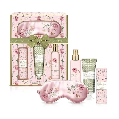 Image of Baylis &amp; Harding Royale Garden Rose, Poppy Vanilla Luxury Beauty Sleep Gift Set (Pack of 1) Vegan Friendly