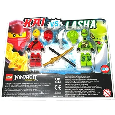 Image of LEGO Ninjago Kai vs Lasha Minifigure Blister Pack Set 112008