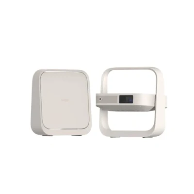 Image of XGIMI Elfin Flip 1080P Projector, Licensed Netflix, Build in Adjustable Stand, Lightweight and Compact Design, 400 ISO Lumens, Screen Adaption, 2 x 3W Speakers, WiFi, Bluetooth, Mirroring