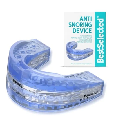 Image of Anti Snoring Devices for Sleep: Adjustable Device Mouth Guard Sleeping Snore Stopper Mouthpiece Stop Aids Women Men