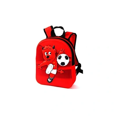 Image of Official Football Merchandise Manchester United Kids Mascot Moulded Backpack