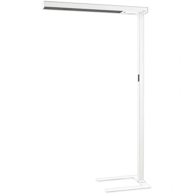 Image of Arcchio Susi LED office floor lamp, sensor, white, touch dimmer