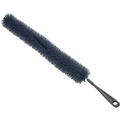 Image of PRICE BEATER, 78CM Radiator Cleaner Brush. Flexible Long Bristle Brush Duster with Handle, Multipurpose Cleaning for &amp; Dryer Lint Washing Machine (BLACK)