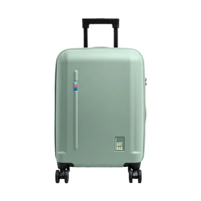 Image of GOT Bag RE:Shell Cabin Suitcase Made of Recycled Polycarbonate Hand Luggage with Padded 17 Inch Laptop Practical Interior Division 31 Litre Capacity Hard Case, Reef (Rpet),