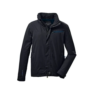 Image of Killtec KOS 26 MN JCKT 38288 000 Men&#039;s Functional Jacket with Roll Up Hood, Dark Navy, XL