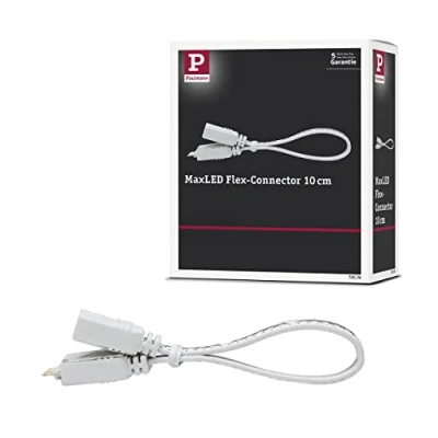 Image of Paulmann 70576 MaxLED Connection LED Strip 10 m Extension Cable Stripe Accessory Bridging White Compensation of Uneven Surfaces 5 pin