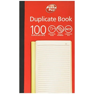 Image of Pukka Pads 6901 FRMPlain Ruled Duplicate Book