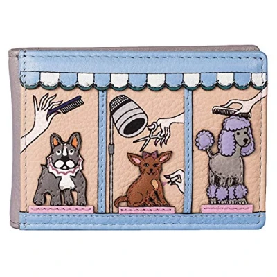 Image of Mala Leather Beaus Pampering Parlour Travel Pass/Oyster Card/ID Holder RFID 651 89