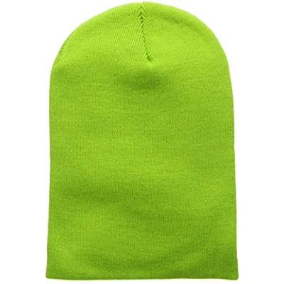 Image of Beechfield Elegant Design Original Cuffed Beanie Lime Green