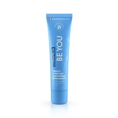 Image of Curaprox Be You Blackberry + Liquorice Toothpaste Blue 60ml Gentle Everyday Whitening SLS Free, Microplastic Triclosan Fluoride