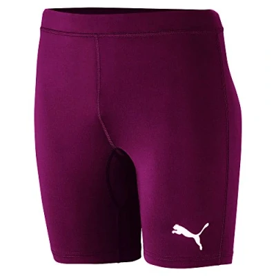 Image of Puma Men&#039;s LIGA Baselayer Short Tight Leggings, Cordovan, Small