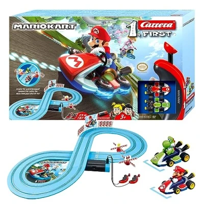 Image of Carrera FIRST 20063026 Mario Kart Yoshi Nintendo, Multicolor