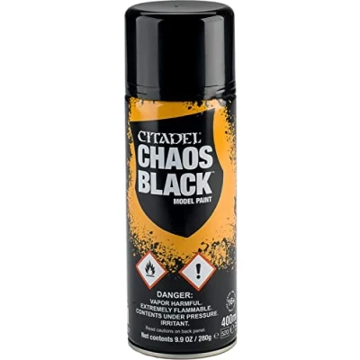 Image of Games Workshop Citadel Chaos Black Spray