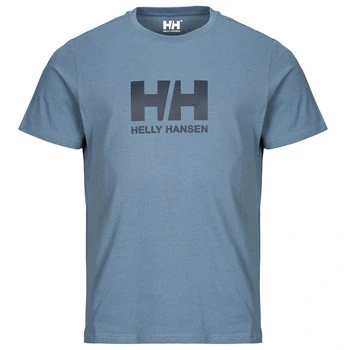 Image of Helly Hansen LOGO Print Tshirt, Men&#039;s, Size: Small, Washed navy