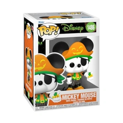 Image of Funko Pop! Disney: Halloween Pirate Mickey Mouse Collectable Vinyl Figure Gift Idea Official Merchandise Toys for Kids &amp; Adults Movies Fans Model Collectors and Display