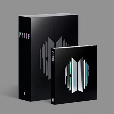 Image of Big Hit Entertainment BTS BANGTAN BOYS Proof Standard + Compact Edition Set [BTS Anthology Album] 6CD+1Folded Poster Extra Photocards Set, 188 x 250 59 mm (BHE0117)