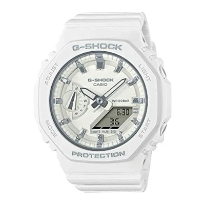 Image of G SHOCK Digital watch, Women&#039;s, Size: One Size, White