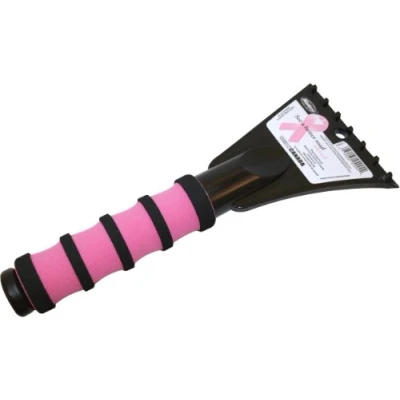 Image of Mallory 994 PKUS Pink Snow Tools 10&quot; Ice Scraper