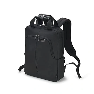 Image of Dicota Unisex&#039;s Laptop Backpack Eco Slim PRO 12 14.1&quot;, Black, One Size