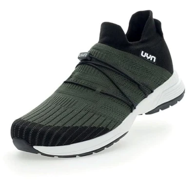 Image of UYN Women&#039;s Free Flow Tune Sneaker, Military Green, 6.5 UK