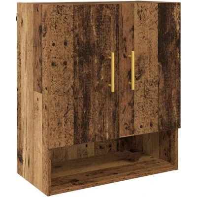 Image of vidaXL Wall Cabinet Old wood 60 x 31 70 cm Engineered