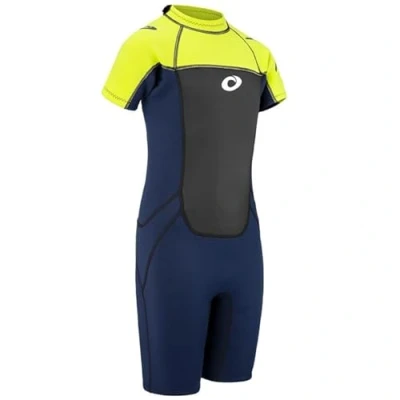 Image of Osprey Unisex Youth Origin Wetsuit, Yellow, M Tall UK