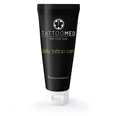 Image of TattooMed Daily Tattoo Care Aftercare For Vibrant Tattoos and UV Protection (1 x 100ml)