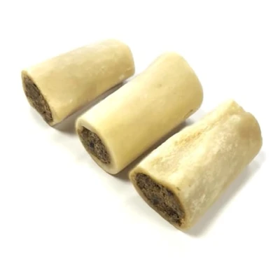 Image of 3 inch Meat Filled Bones x 5 Natural Dog Treats Chews 2 pacK DCP
