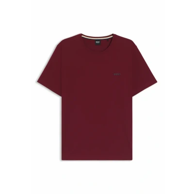 Image of BOSS MIX Match Pyjama top, Men&#039;s, Size: Large, Dark red two