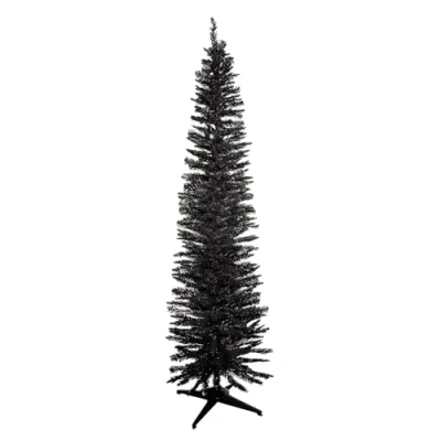 Image of Samuel ALEXANDER 7ft (210cm) Black Pencil Pine Christmas Tree with 401 Tips