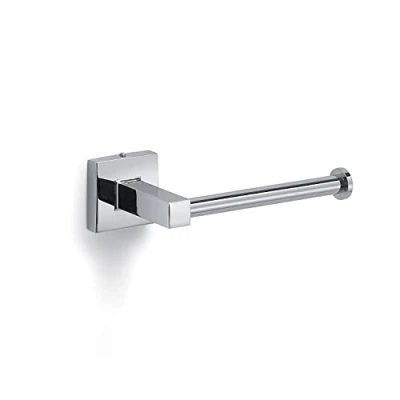 Image of Gedy Olimpo Toilet Roll Holder, Stainless Steel, Chrome, 15.2 x 6.8 4.5 cm