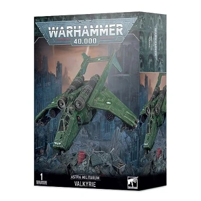 Image of Games Workshop 99120105038 &quot;Astra Militarum Valkyrie Tabletop and Miniature Game,Black