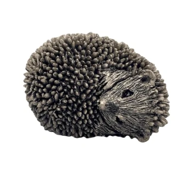 Image of Frith Sculptures Dizzy Hoglet Baby Hedgehog Lying Bronze Figurine TMM007