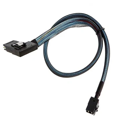 Image of Allowish MINI SAS SFF 8643 4I to 8087 Server Adapter Cable (1m,Black)