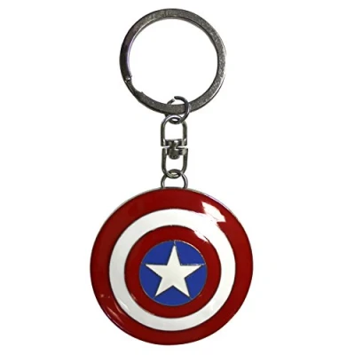 Image of ABYstyle MARVEL Captain America Shield 3D Keychain