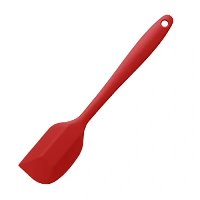 Image of KitchenCraft CWSPATRED Colourworks Silicone Spatula, 28 cm Red