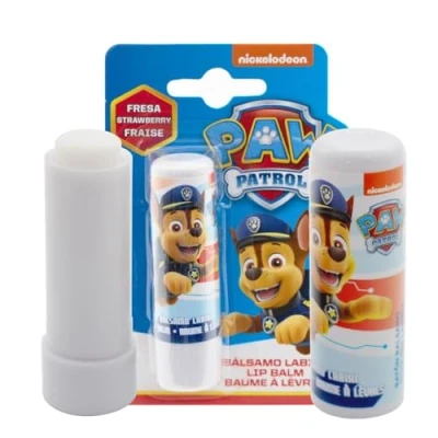 Image of Paw Patrol Strawberry Flavour Kids Lip Balm with Moisturising, Hydrating and Nourishing Formula for Boys Girls, 4g