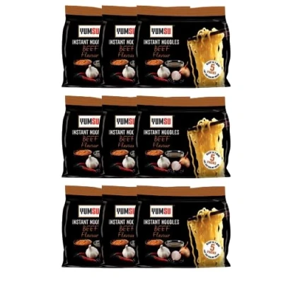 Image of Yumsu Instant Noodles Beef Flavour 5 x 70g
